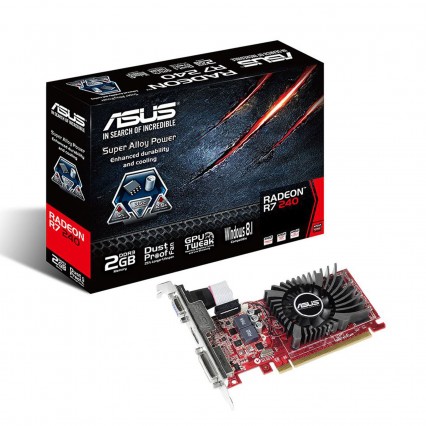 Asus R7 240 2GB DDR3 PCI Express Card